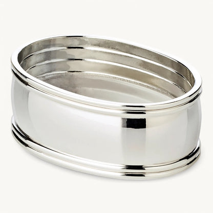 Edzard - Thread Oval Napkin Rings (Set of 4), view 2