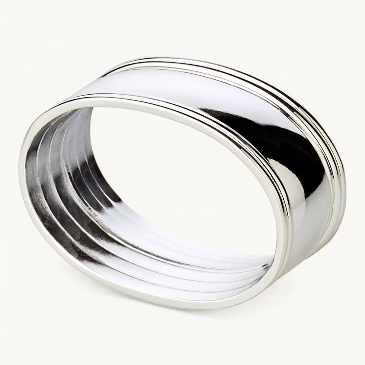 Edzard - Thread Oval Napkin Rings (Set of 4), view 6