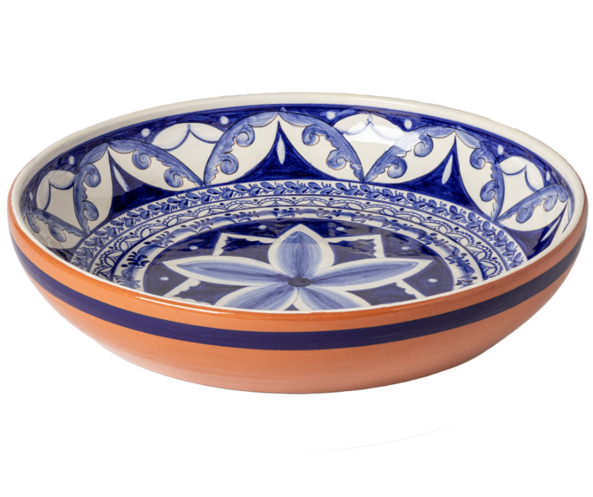 Casafina Alentejo Terracota Round Centerpiece Platter 42cm