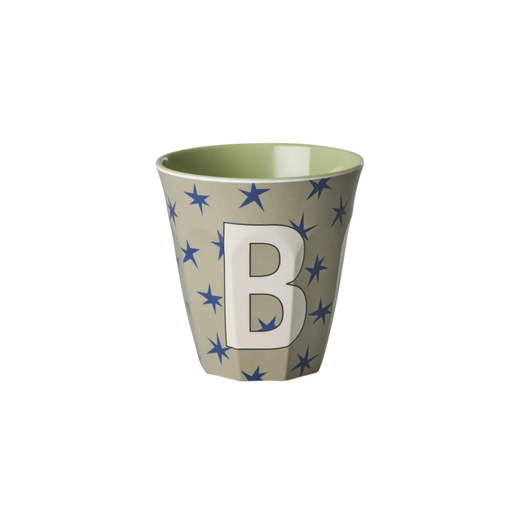 rice Star Alphabet melamine cup, 250 ml, with letter print, view 3