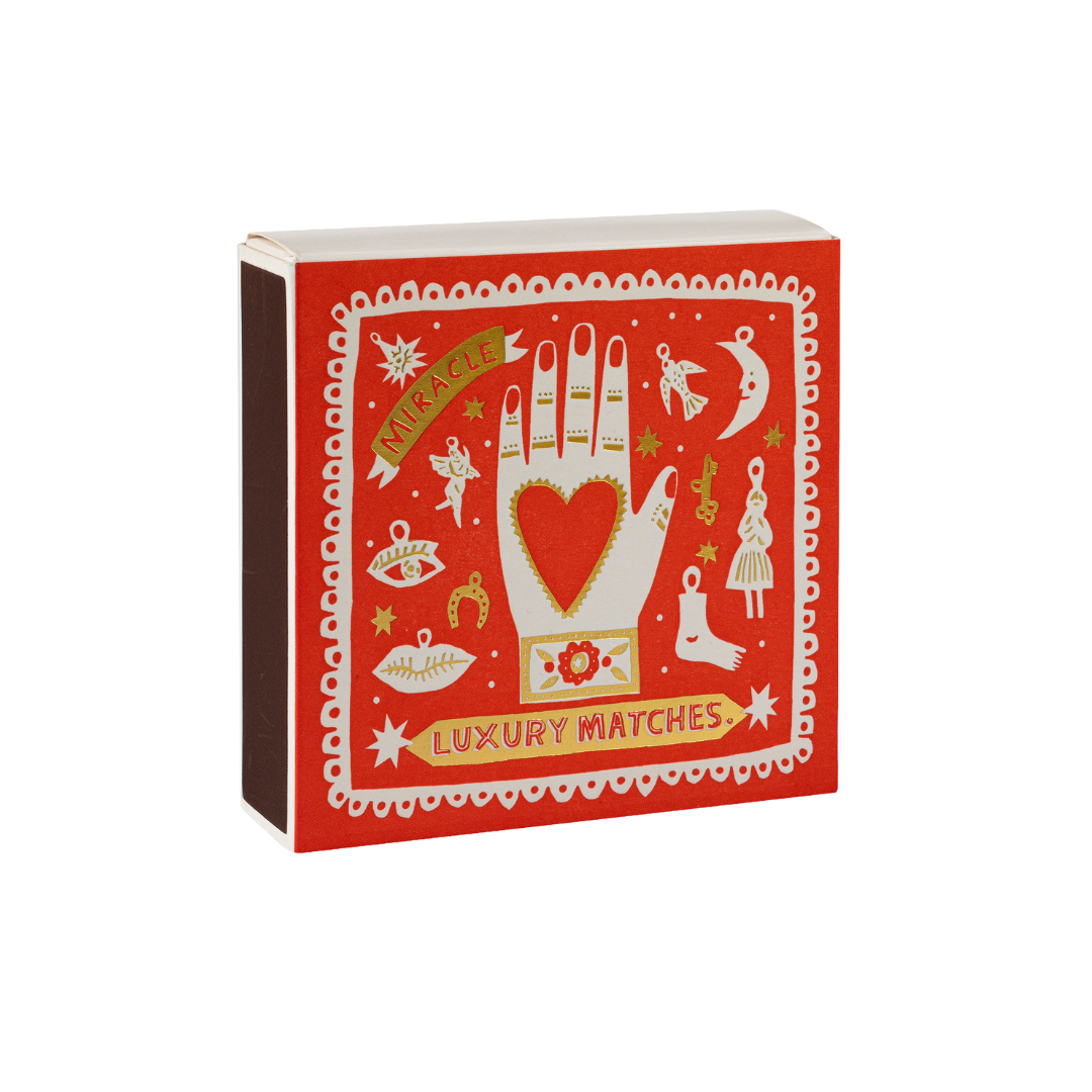Archivist Square Matchbox - Miracle Luxury Matches, view 2