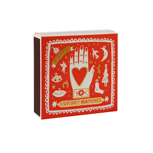 Archivist Square Matchbox - Miracle Luxury Matches