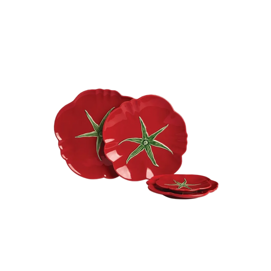 Bordallo Pinheiro Tomato Pizza Dish Platter 30cm