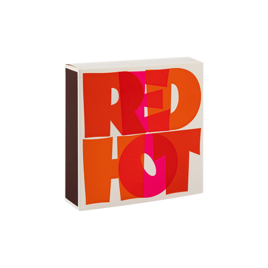 Archivist Square Matchbox - Red Hot