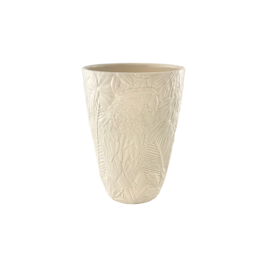 Bordallo Pinheiro Equatorial large ceramic vase – view 2