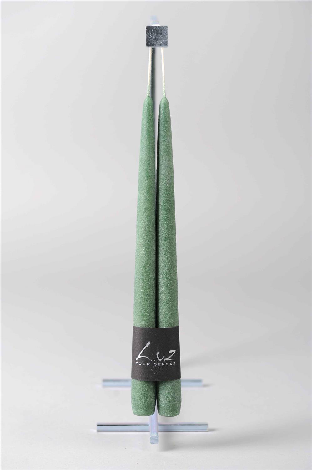 Rasteli - Luz Your Senses Velours - Pair of Tapers - Ø 2.2 cm x L 30 cm, view 8