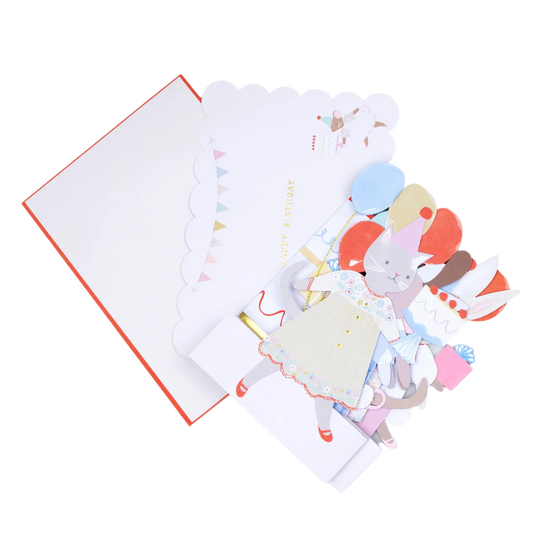 Meri Meri Animal Friends Birthday Card