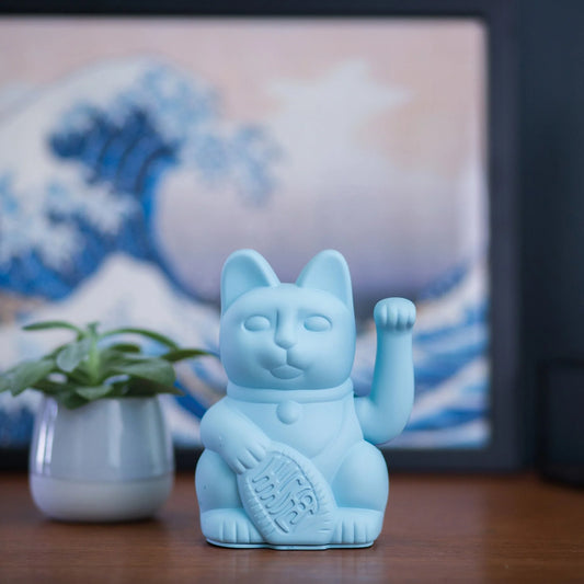 Donkey Classic Lucky Cat Light Blue
