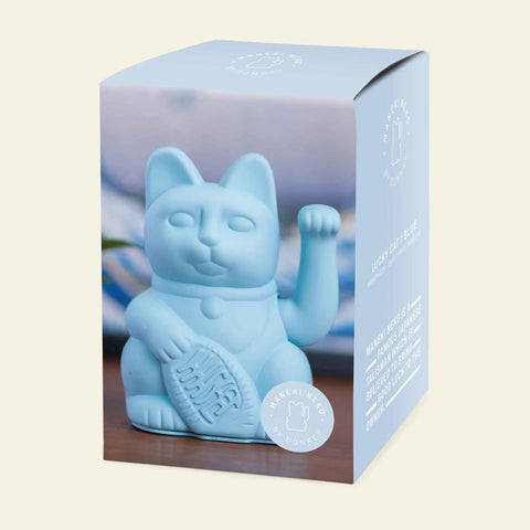 Donkey Lucky Cat Light Blue