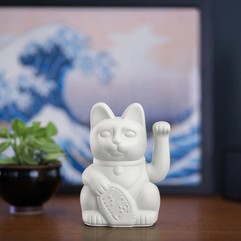Donkey Lucky Cat White