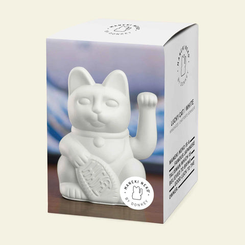 Donkey Lucky Cat White