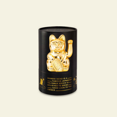 Donkey Lucky Cat Glossy Gold