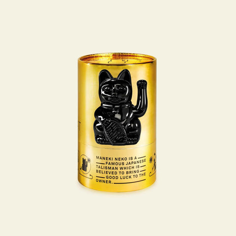 Donkey Lucky Cat Glossy Black