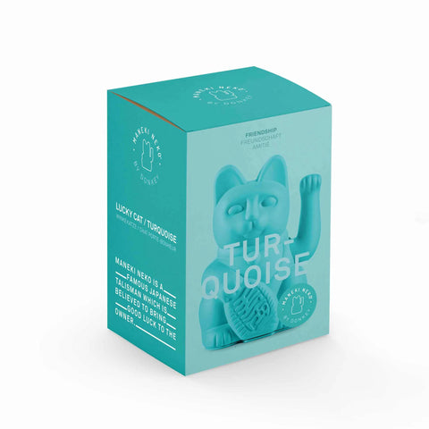 Donkey Lucky Cat Turquoise