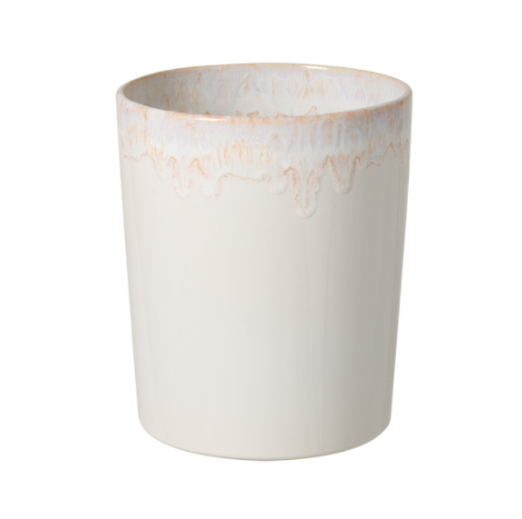 Costa Nova Taormina Bath Waste Basket in White 25 cm, bathroom waste basket by Costa Nova
