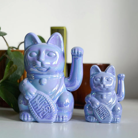 Donkey Lucky Cat Bubble Blue 