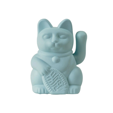 Donkey Lucky Cat Solar Light Blue