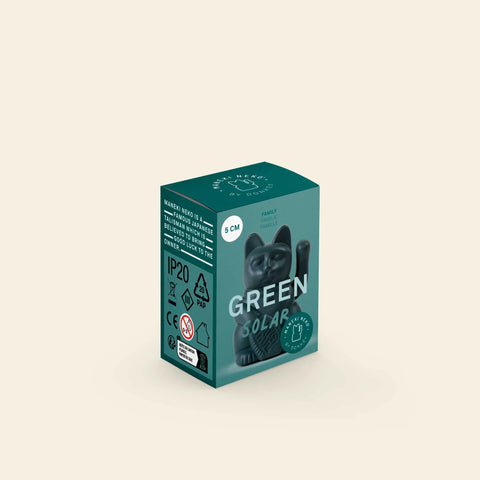 Donkey Lucky Cat Solar Green