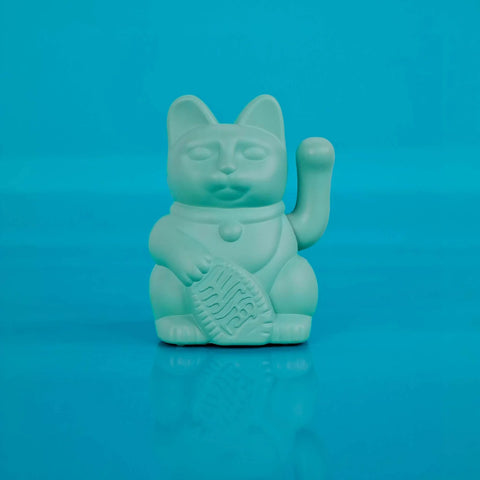 Donkey Lucky Cat Solar Turquoise