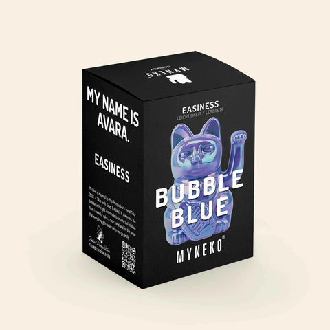 Donkey Lucky Cat Bubble Blue 