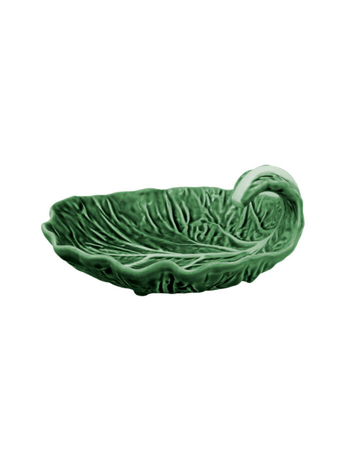 Bordallo Pinheiro Cabbage Leaf with Curvature 18.5cm