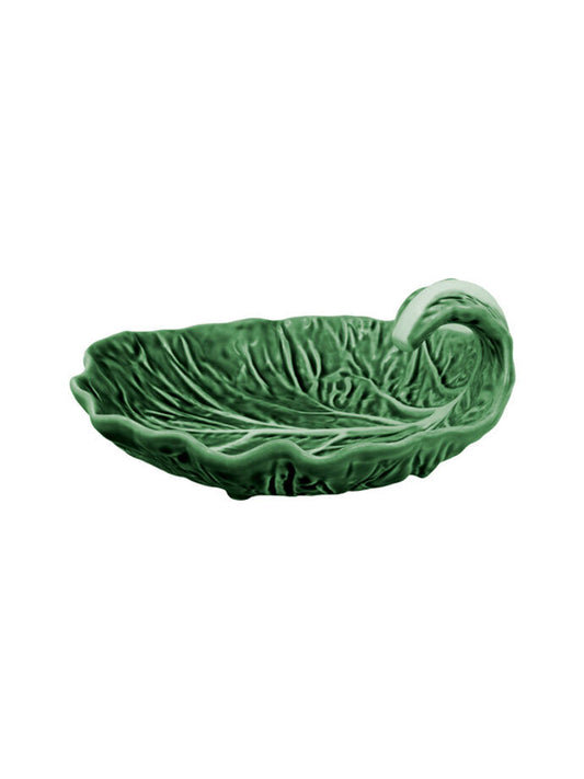 Bordallo Pinheiro Cabbage Leaf with Curvature 18.5cm