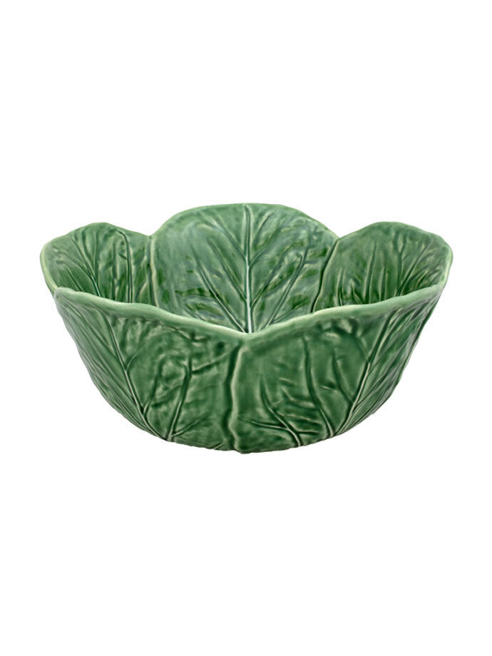 Bordallo Pinheiro Cabbage Tall Salad Bowl 29.5cm