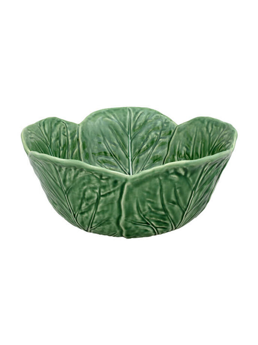 Bordallo Pinheiro Cabbage Tall Salad Bowl 29.5cm