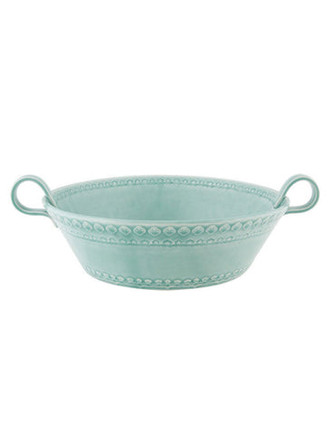 Bordallo Rua Nova Blue Salad Bowl Morning Blue 29 cm