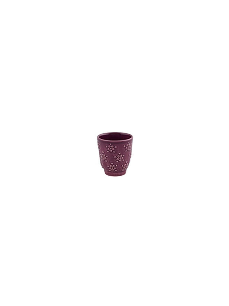 Bordallo Flora Purple Coffee Cup