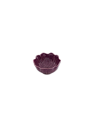 Bordallo Flora Purple Bowl