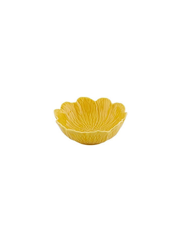 Bordallo Flora Yellow Bowl