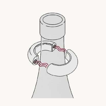 Edzard - Magnetum Wine Drip Collar (Diameter 5 cm), view 4