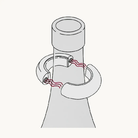 Edzard - Magnetum Wine Drip Collar (Diameter 5 cm)