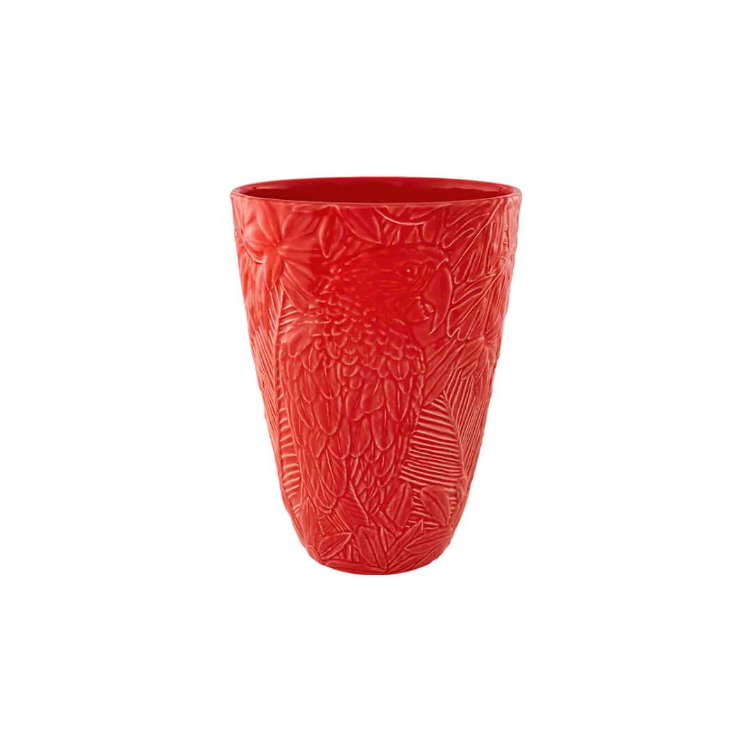 Bordallo Pinheiro Equatorial large ceramic vase
