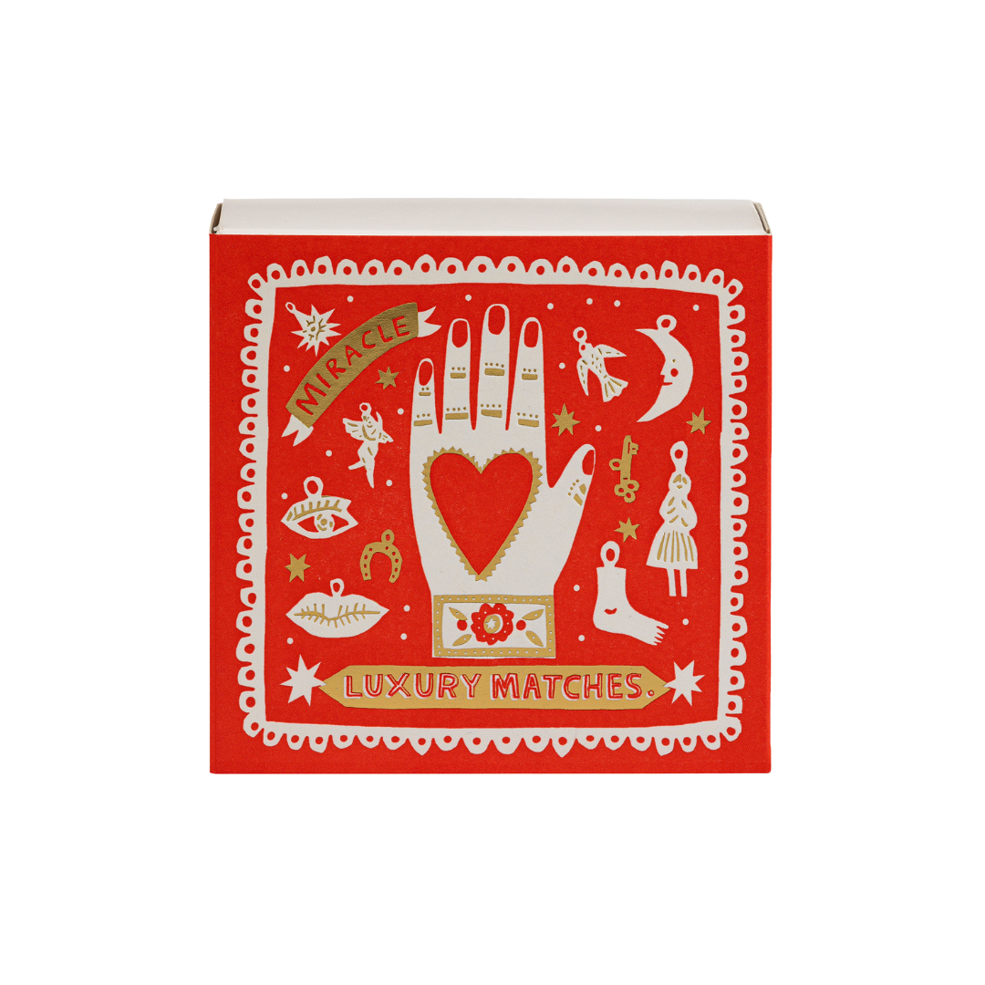 Archivist Square Matchbox - Miracle Luxury Matches, view 3