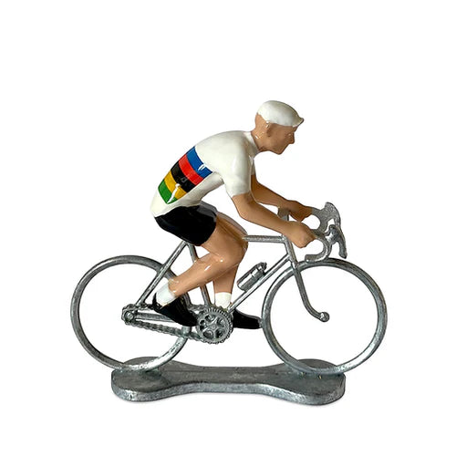 Bernard & Eddy Cyclist Position 1 hand-painted miniature figurine – view 6