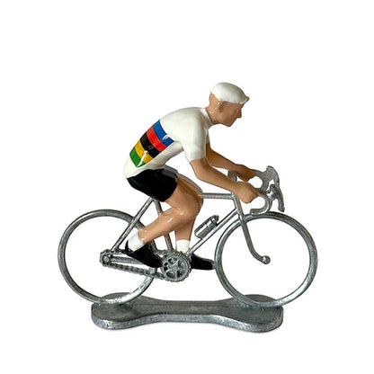 Bernard & Eddy Cyclist Position 1 hand-painted miniature figurine – view 6