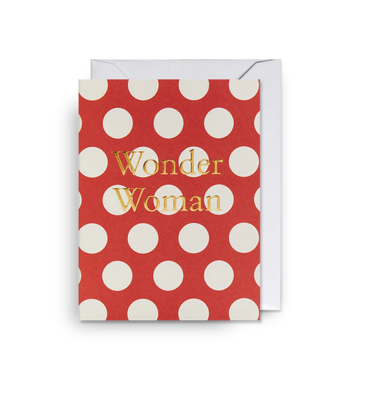 Kelly Hyatt Wonder Woman Greeting Card