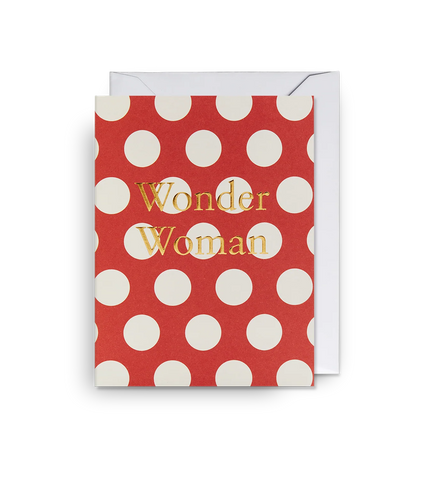 Kelly Hyatt Wonder Woman Greeting Card