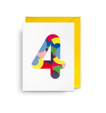 Magic Numbers Kid's Milestone Birthday Mini Card