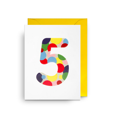 Magic Numbers Kid's Milestone Birthday Mini Card