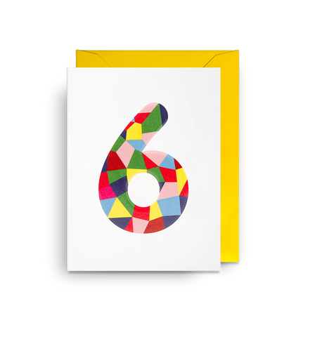 Magic Numbers Kid's Milestone Birthday Mini Card