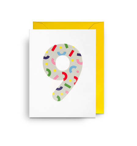 Magic Numbers Kid's Milestone Birthday Mini Card