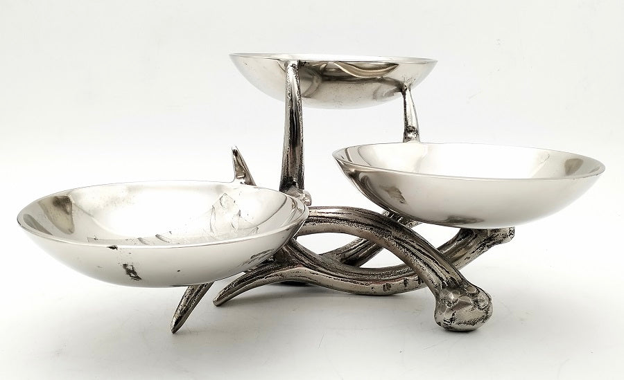 Anteler Peanuts Dish 3 Bowls