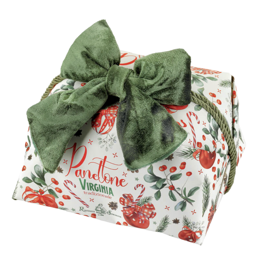 Virginia Amaretti Velvet Ribbon Panettone 1kg