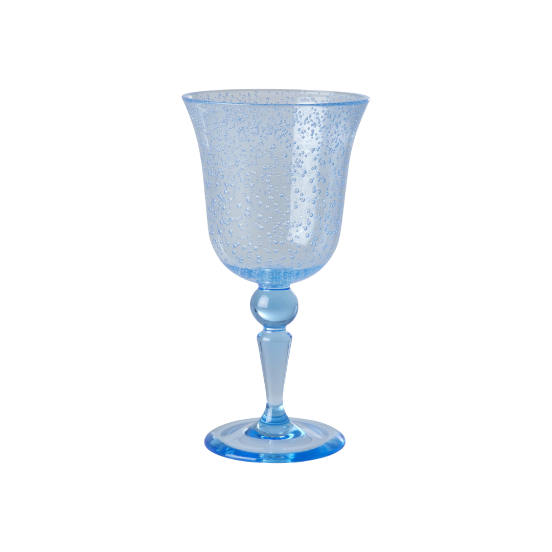Rice Acrylic Wine Glass in Bubble Design - 360ml, view 4