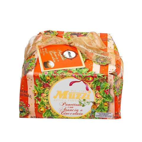 Muzzi Orange Choc Panettone Christmas Cake