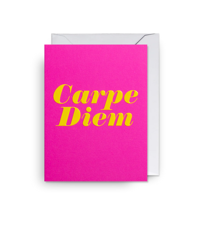 Kelly Hyatt Carpe Diem mini card by Klang Und Kleid