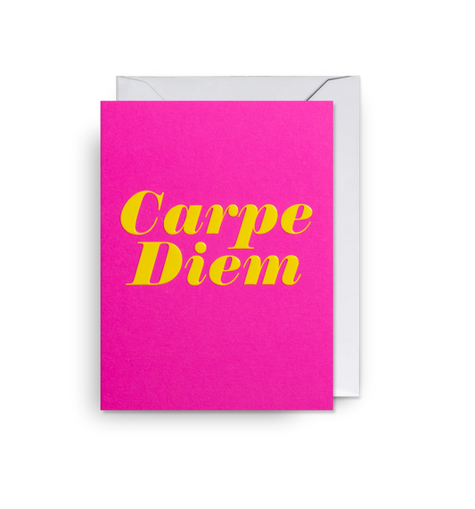 Kelly Hyatt Carpe Diem Mini Card